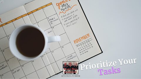 Prioritize Your Tasks