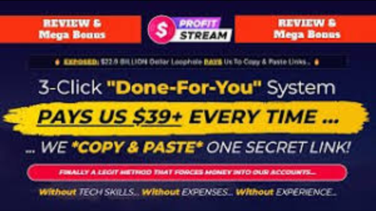 Profit Stream Review Full Walkthrough | With Free Bonuses