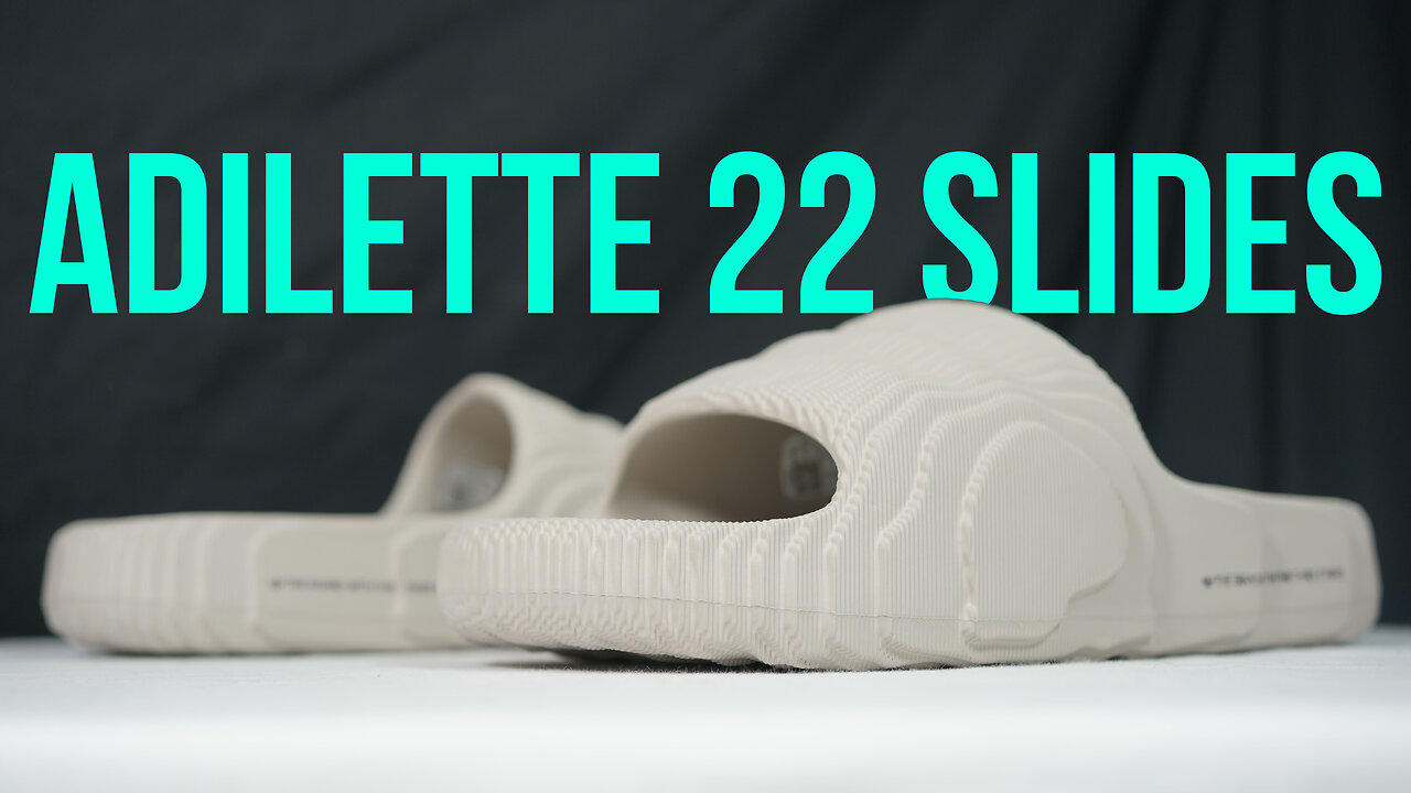 ADIDAS ADILETTE 22 SLIDES: Unboxing, review & on feet