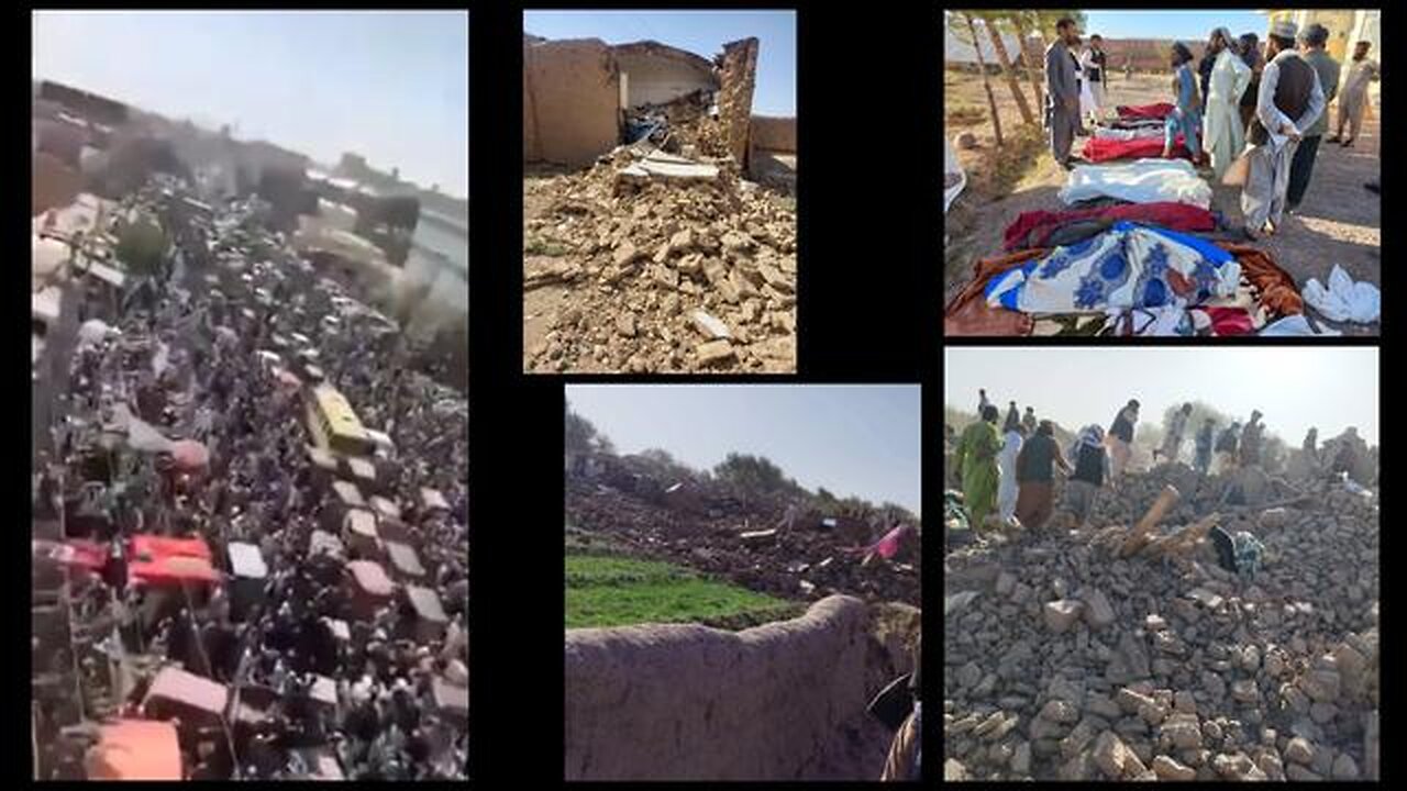 🇦🇫 6.1 magnitude earthquake in Afghanistan/ At least 13 villages destroyed/ 1500 people died