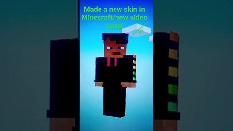 My new skin in Minecraft