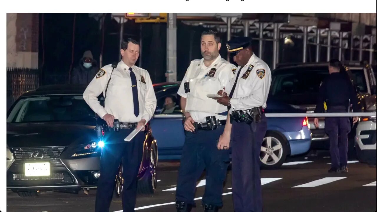 2022 年 4 月 25 日晚上 7:30，曼哈頓的兩黑幫公開交火