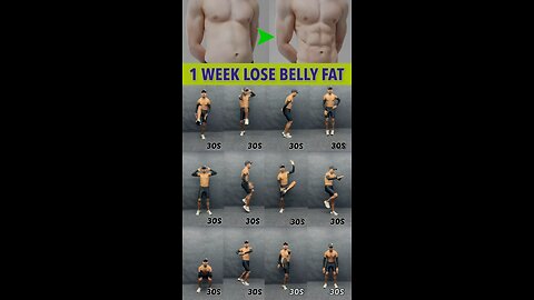 1 week Lose Beely Tat