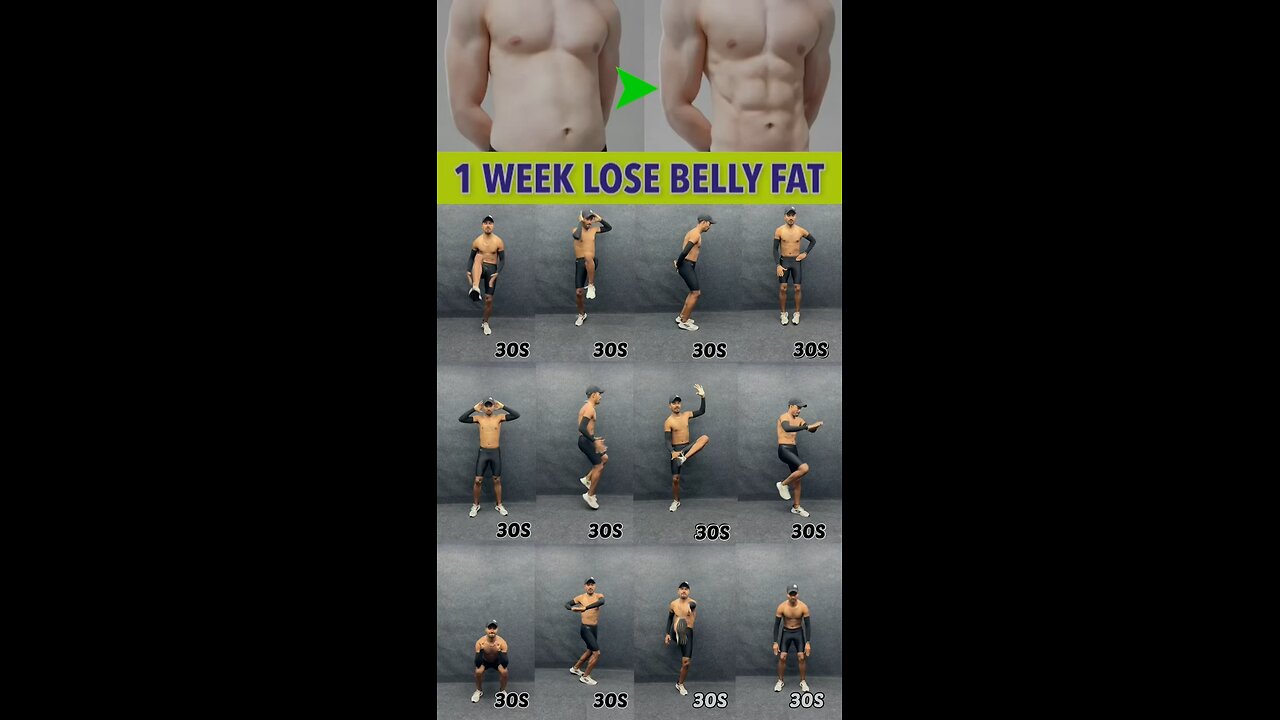 1 week Lose Beely Tat
