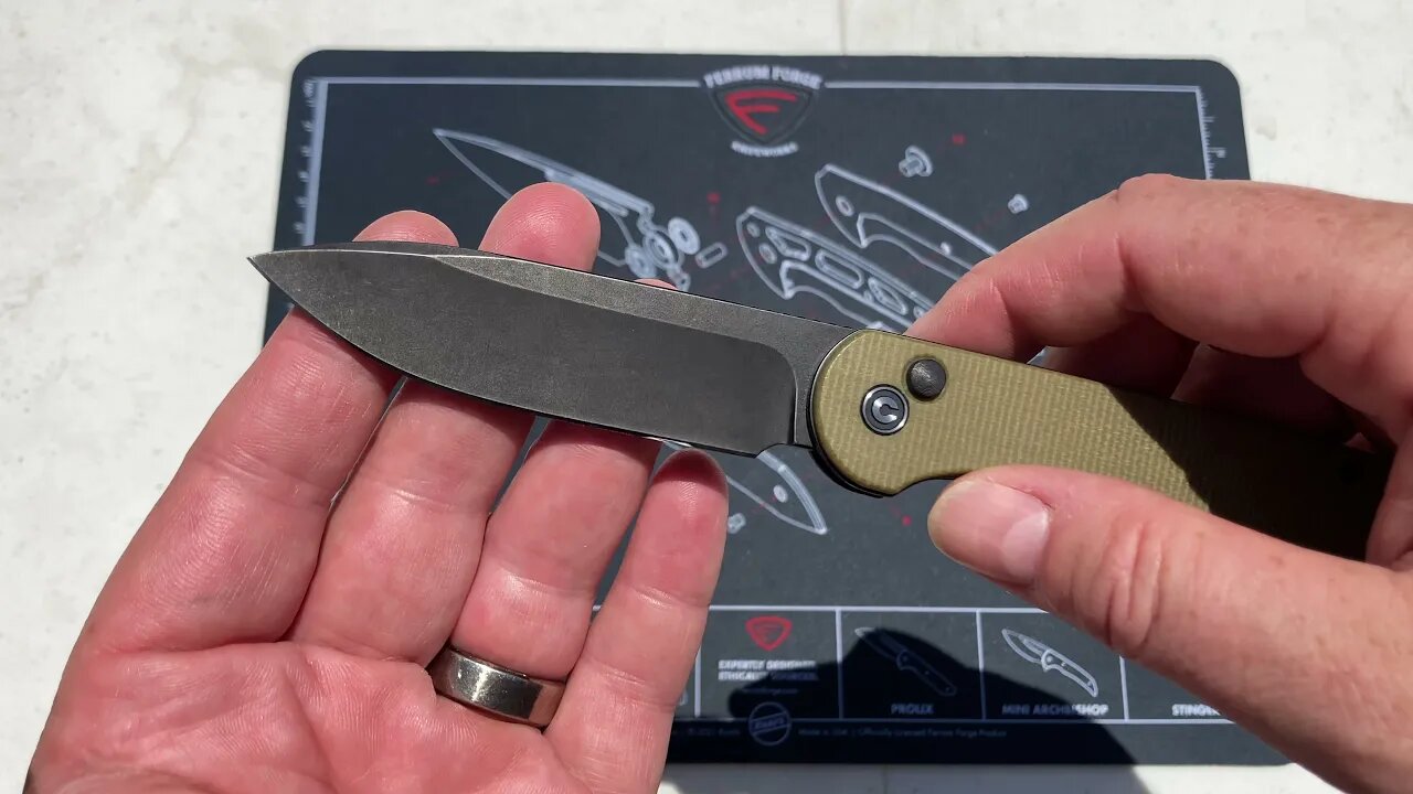 BUTTON LOCK CIVIVI ELEMENTUM FIRST IMPRESSIONS!!! DEPLOYMENT, MEH...