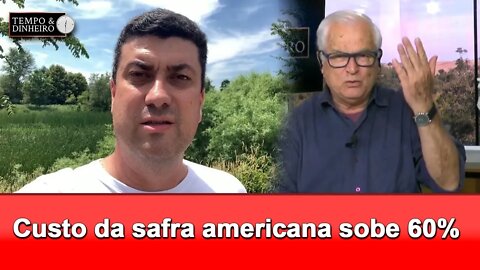 Custo da safra americana sobe 60%, diz Luiz Gustavo Floss direto dos EUA