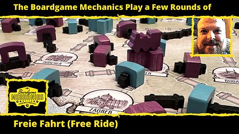 The Boardgame Mechanics Play a Few Rounds of Freie Fahrt (Free Ride)