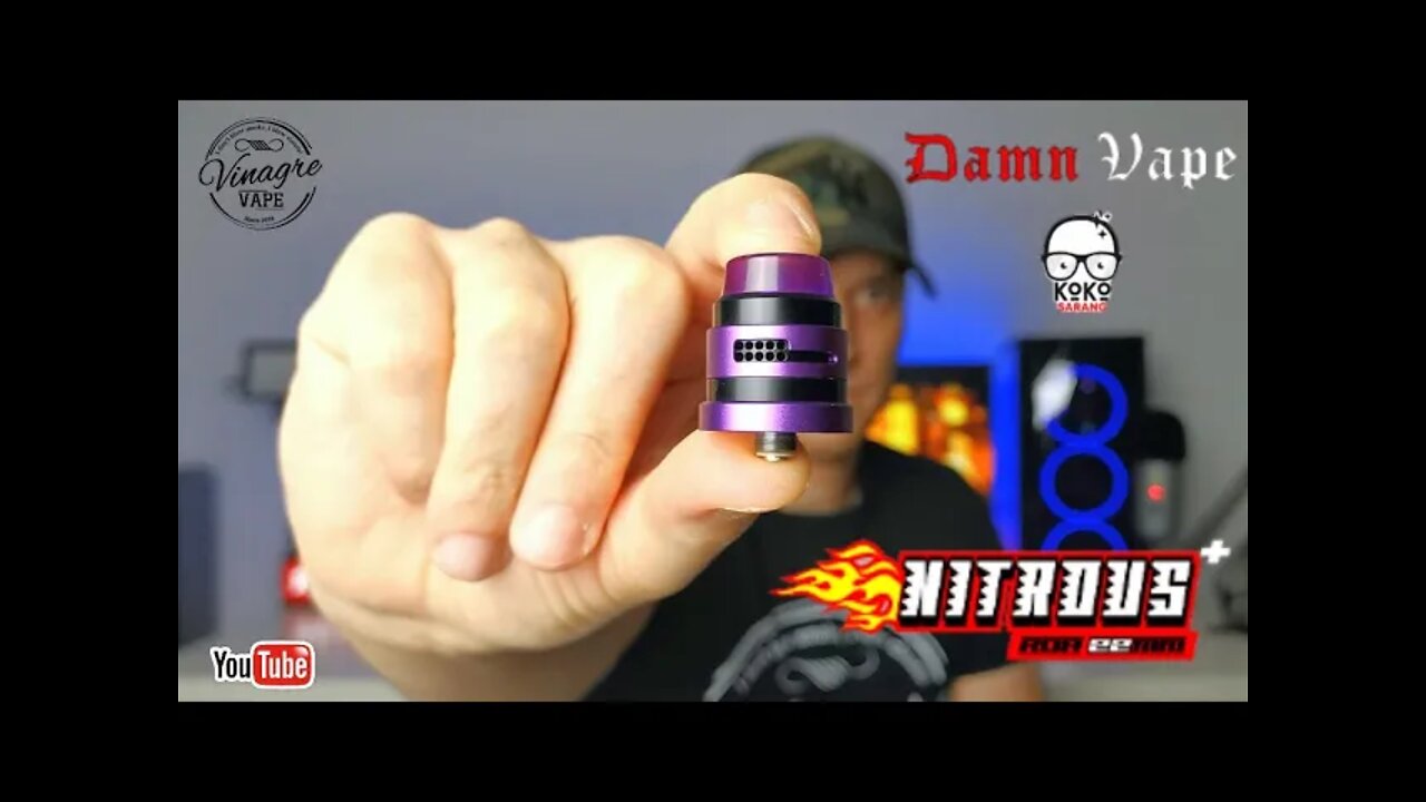 [PT] Damn Vape Nitrous RDA (WTF 😲)