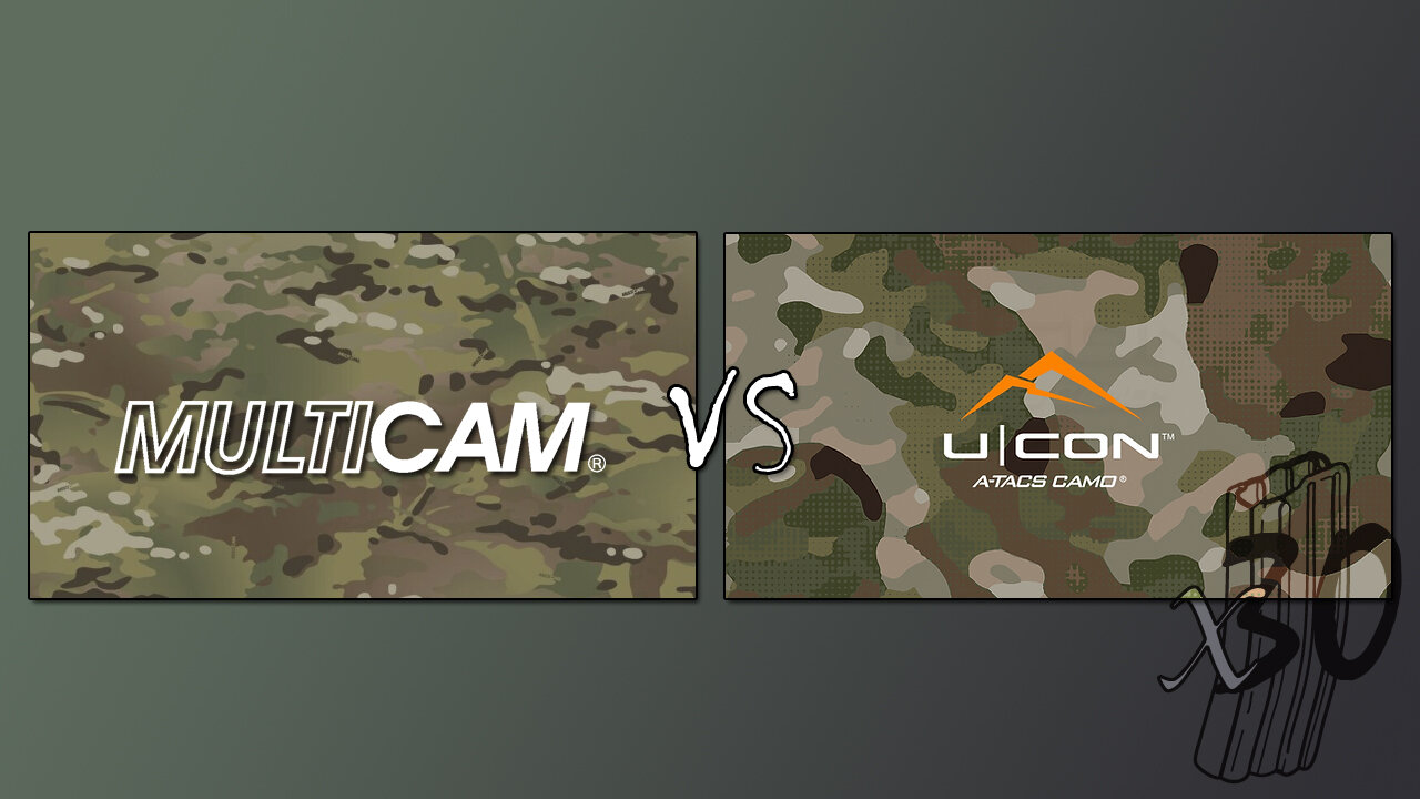 MultiCam vs ATACS U|CON camo patterns