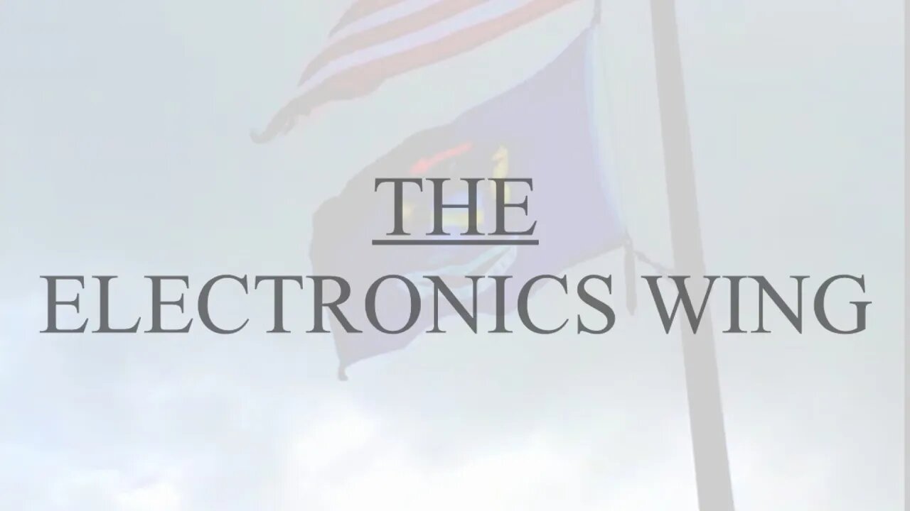 The Electornics Wing "The West Wing" Pardoy Opening.