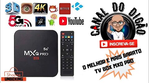 COMPREI NA SHOPEE A TV BOX MAIS BARATA😨 #55