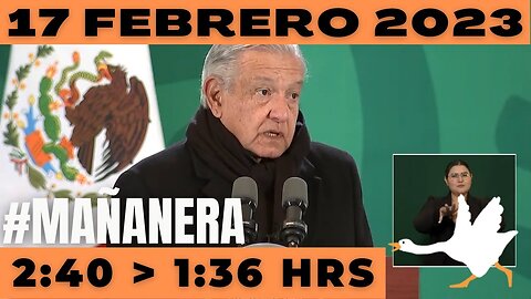 💩🐣👶 #AMLITO | Mañanera Viernes 17 de Febrero 2023 | El gansito veloz de 2:40 a 1:36.