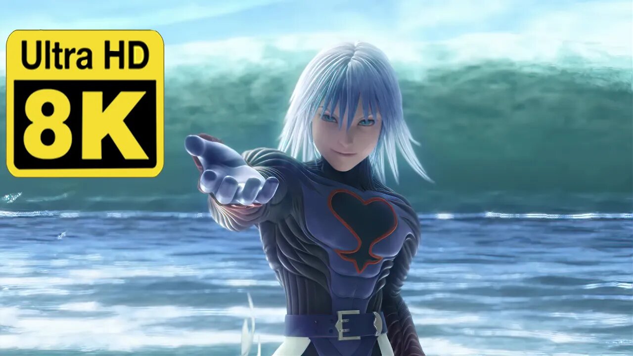 Kingdom Hearts 2 opening 8k (Remastered with Neural Network AI)