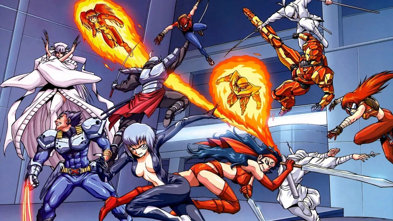 Todo Sobre MARVEL MANGAVERSE Y Sus PERSONAJES | Tierra-2301 Marvel Version Manga - Parte 1