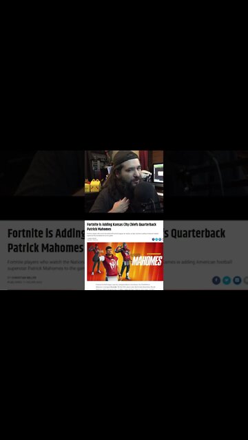 Patrick Mahomes in FORTNITE!?!