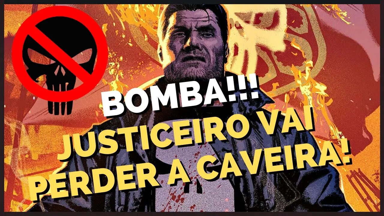 !!!BOMBA!!! MARVEL BANIU O SÍMBOLO DA CAVEIRA DO JUSTICEIRO