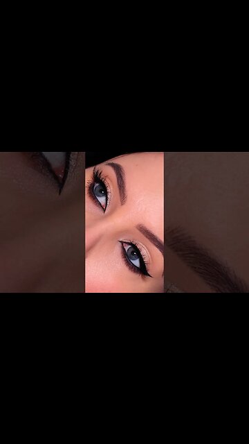 Easy Foxy Eyeliner Tutorial #shorts