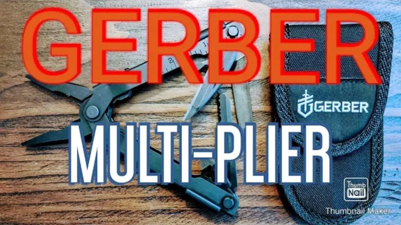 GERBER MULTI TOOL+ SHEATH, Quality, One Hand Open,14 Tools in One.