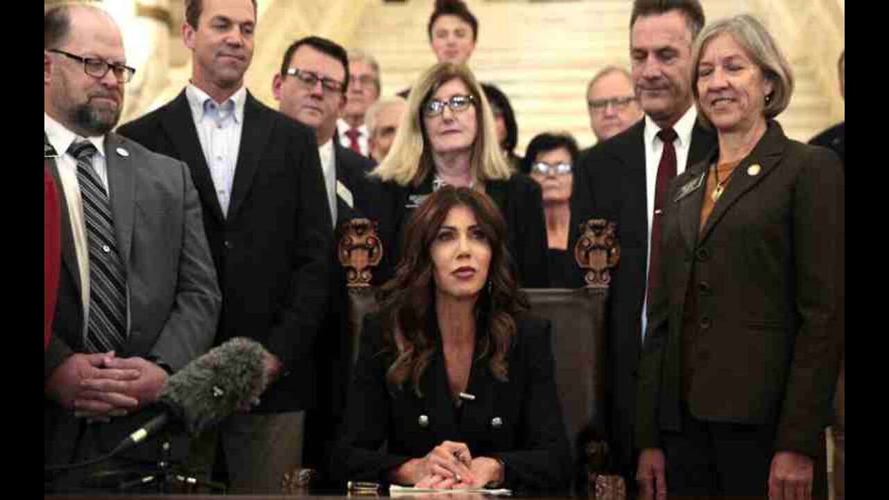 South Dakota Gov. Kristi Noem Signs Bill 'to Protect Women's Sports'