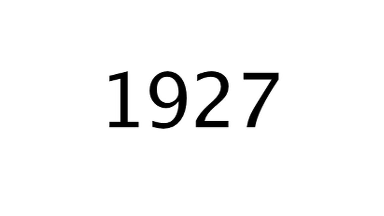 1927 PUBLIC DOMAIN FILMS