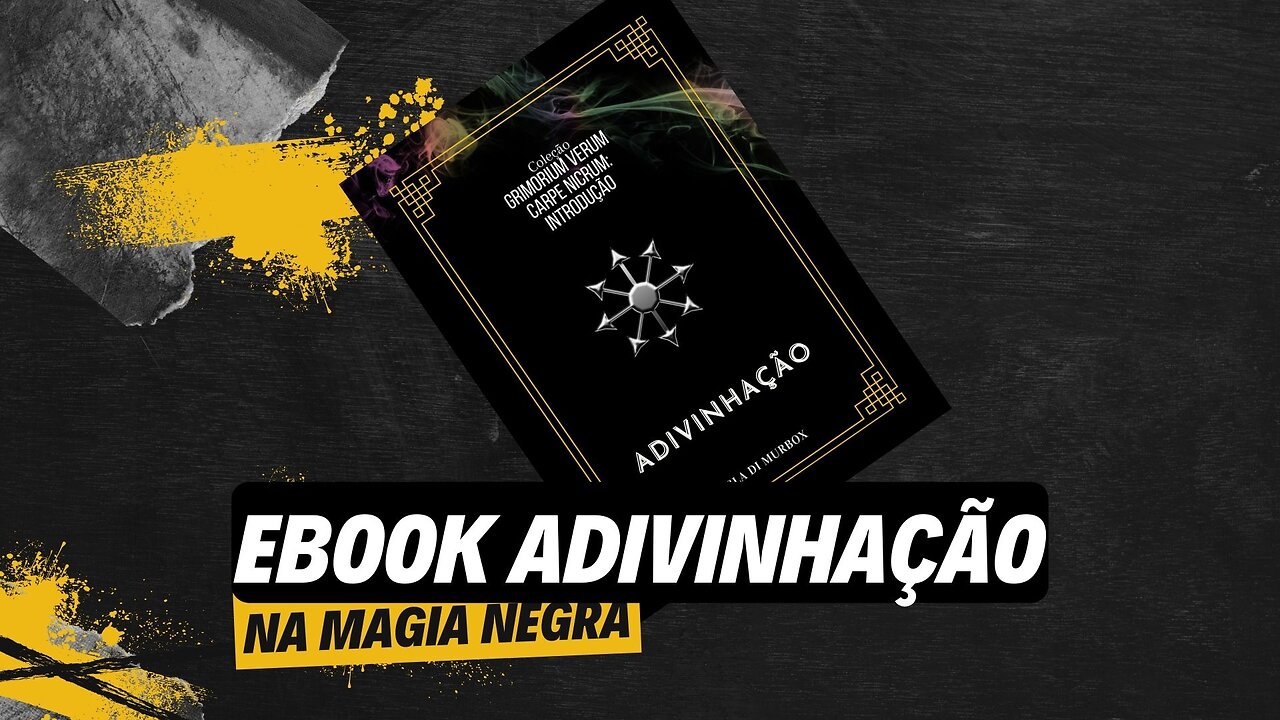 Apresentação Ebook Adivinhação na Magia Negra