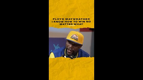 #floydmayweather I know how to win no matter what. Are you a winner? 🎥 @drinkchamps