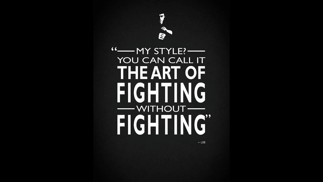 Fighting without fighting