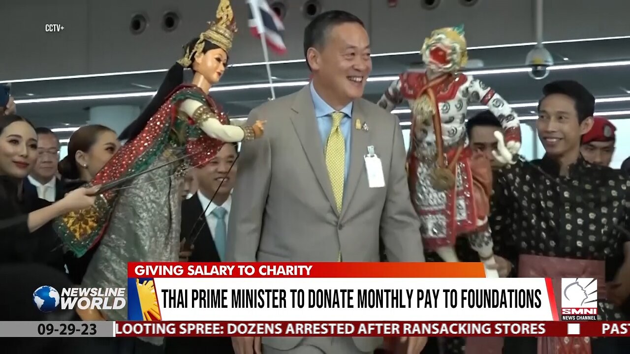 Thai Prime Minister to donate monthly pay to foundations