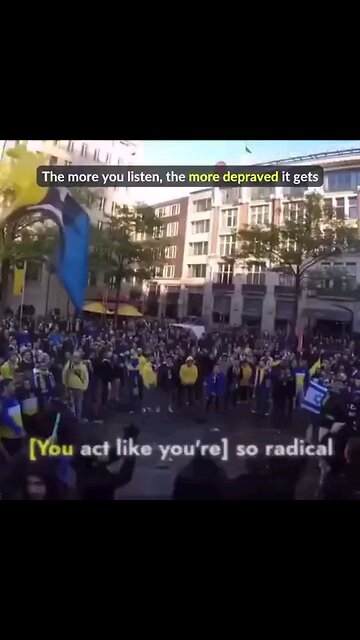 Maccabi Tel Aviv fans during visit to a Netherlands singing disgusting racist chants.