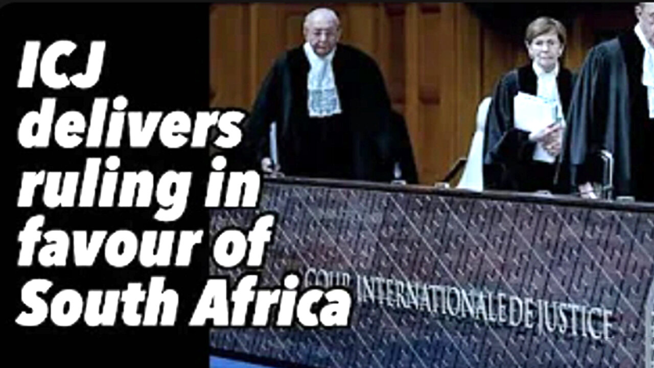 ICJ delivers ruling in favour of South Africa prevod sr