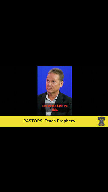 PASTORS: Teach Prophecy