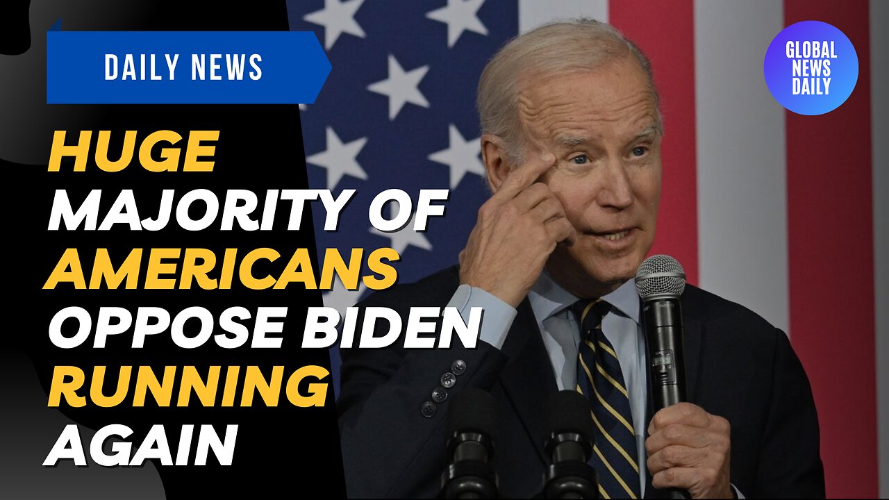 Huge Majority of Americans Oppose Biden Running Again