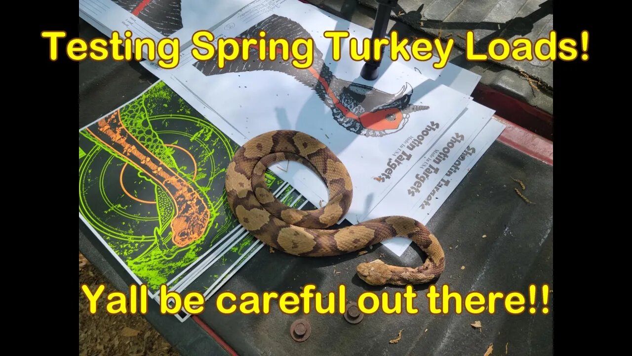 2022 Spring Turkey load Range tests! Part 2