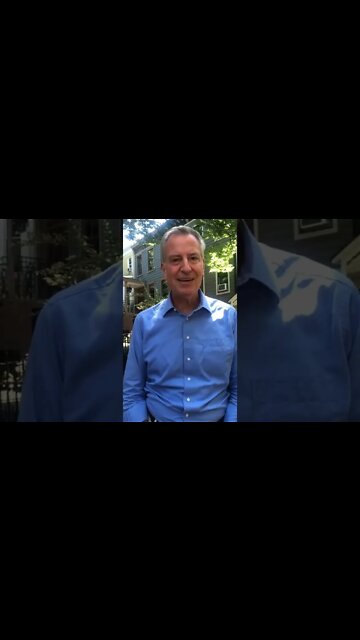 Corrupt politician Bill De Blasio just realized that no one likes him and he's dropping