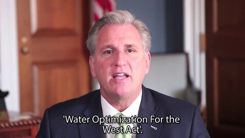 🔴👀🔴 Introducing the 'Water Optimization For the West Act'