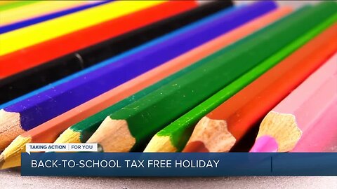 Tax holiday starts Monday