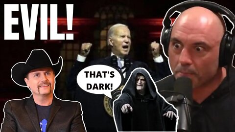 John Rich, Joe Rogan, & Ted Cruz all SLAM The OMINOUS VISUALS of the BIDEN Palpatine SPEECH!