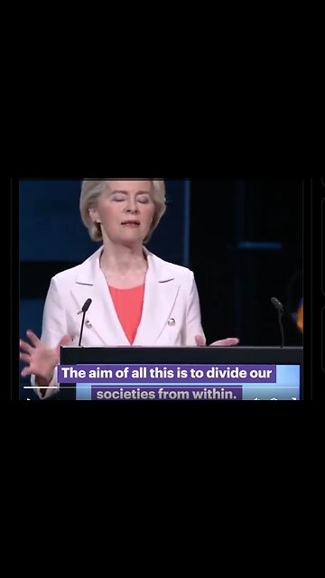 EU's Ursula Von der Leyen proposes ‘vaccines’ for minds and a ‘shield’ for democracy