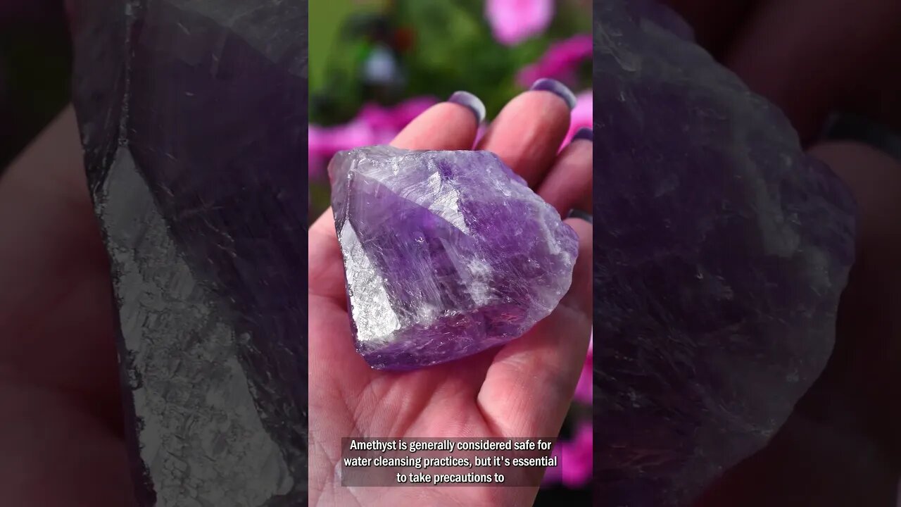 How to Cleanse Amethyst