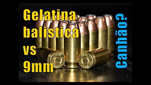 Gelatina Balística (caseira) vs 9mm. Expande? Deforma? Veja você mesmo!