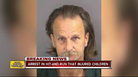 Man arrested for DUI in hit-and-run crash that left 3 children seriously injured on I-75