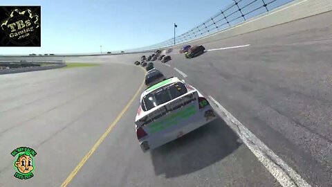 Had nowhere to go. Had to waste fast repair early in the race. #iracing #simracing #nascar #crashes