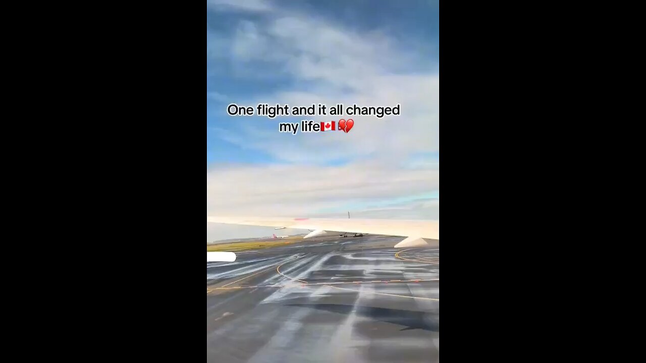 One flight changed my life style