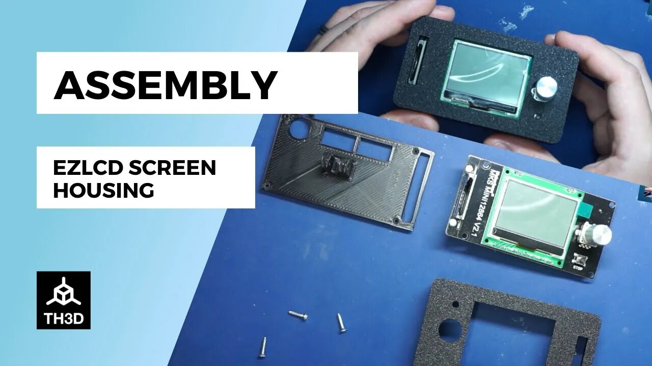 Assembling the EZLCD Housing