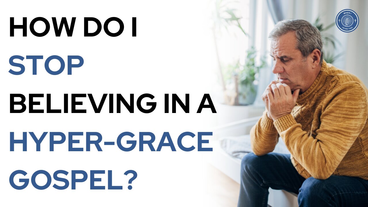 How do I stop believing in a hyper-grace gospel?