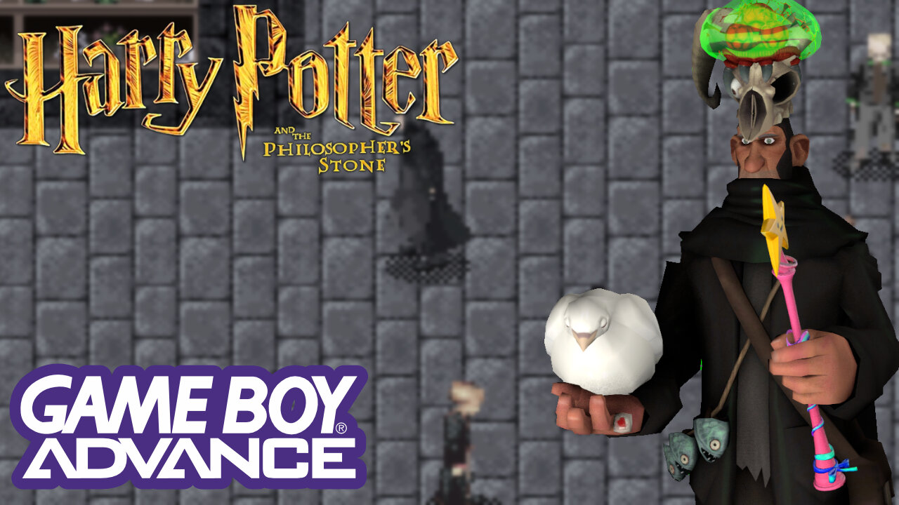 🎮 Let's Play 🎮 Harry Potter Sorcerer's Stone GBA - Into the Bottomless Pits? Collect the Vials!