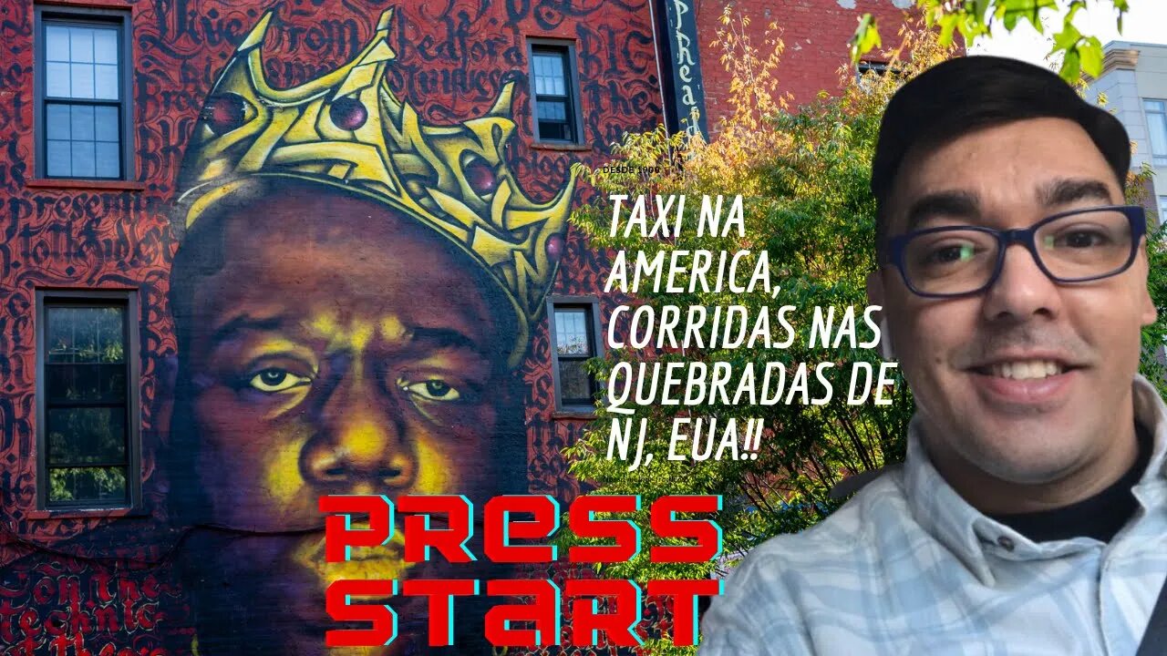 🔴TAXI PELA REGIÃO MAIS PERIGOSA DE NEWARK NJ AO VIVO!