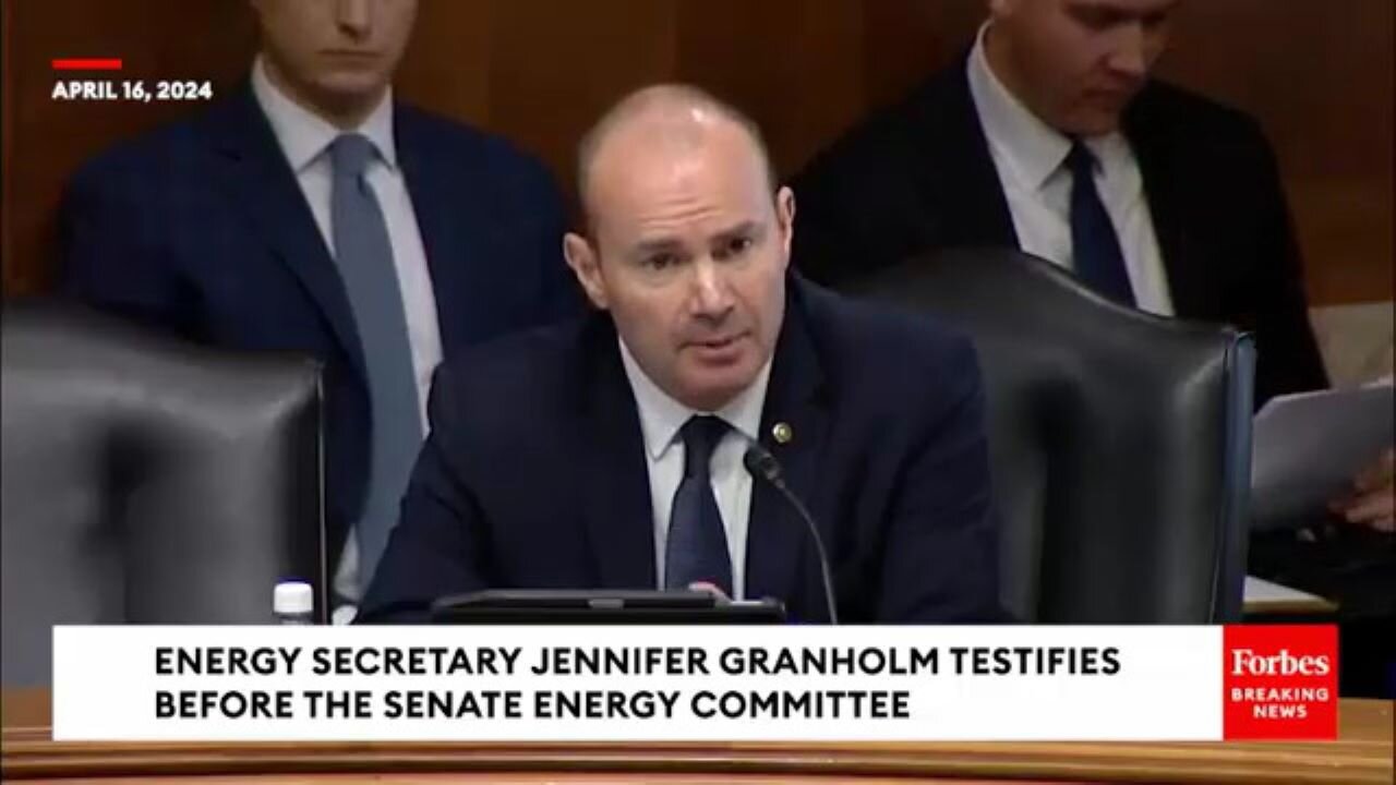 Sen. Mike Lee Asks Jennifer Granholm If Biden Supports Radical 'Net Zero' Plan