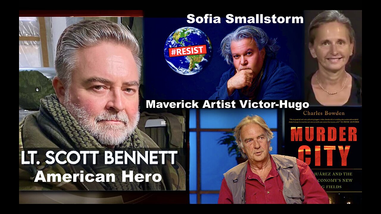 Sofia Smallstorm Victor Hugo Scott Bennett Army Whistleblower Tribute Charles Bowden Blood Guacamole