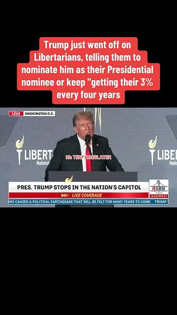 If Libertarians are tired of losing, their best ticket is Donald Trump.